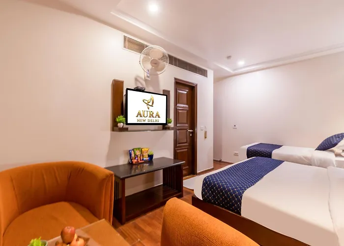 Hotel Aura - 05 Mins From New Delhi Railway Station & Connaught Place